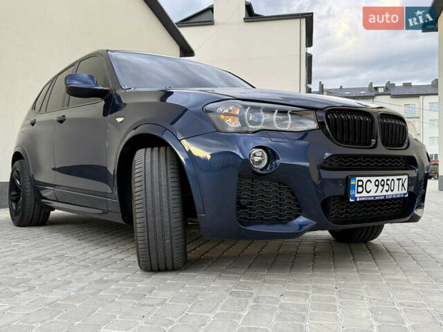 Синій БМВ Х3, об'ємом двигуна 2 л та пробігом 163 тис. км за 15999 $, фото 18 на Automoto.ua