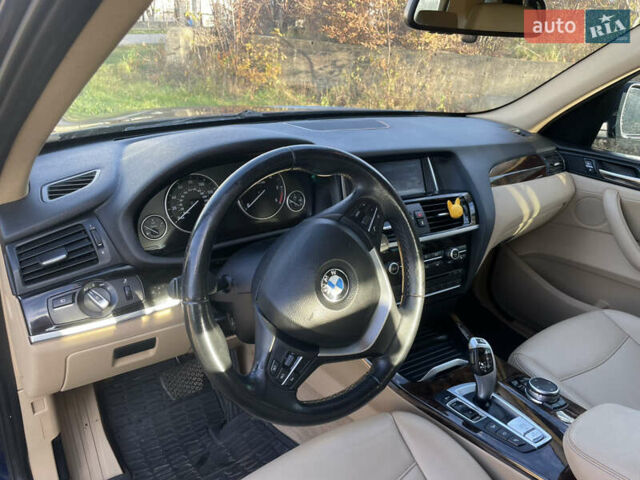 Синий БМВ Х3, объемом двигателя 2 л и пробегом 209 тыс. км за 21000 $, фото 12 на Automoto.ua