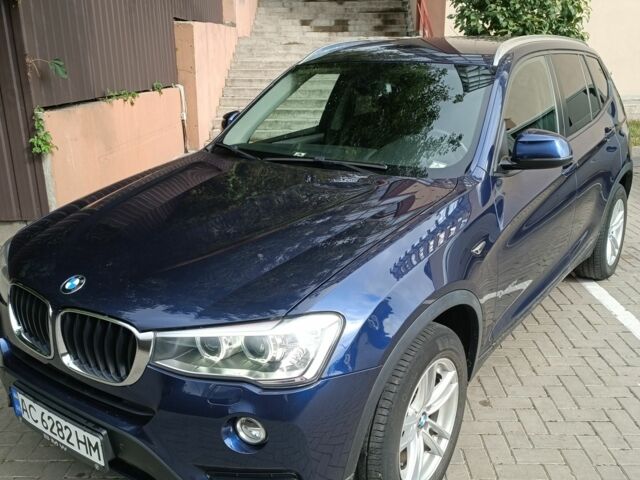 БМВ Х3 2014 в Луцке на Automoto.ua Синий БМВ Х3, объемом двигателя 2 л и пробегом 294 тыс. км за 17700 $, фото 9 на Automoto.ua