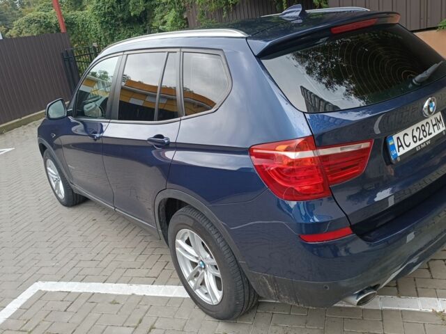 БМВ Х3 2014 в Луцке на Automoto.ua Синий БМВ Х3, объемом двигателя 2 л и пробегом 294 тыс. км за 17700 $, фото 5 на Automoto.ua