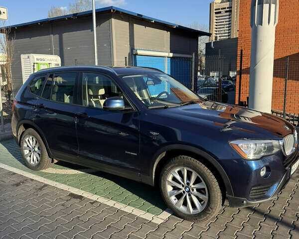 Синий БМВ Х3, объемом двигателя 2 л и пробегом 175 тыс. км за 15300 $, фото 3 на Automoto.ua