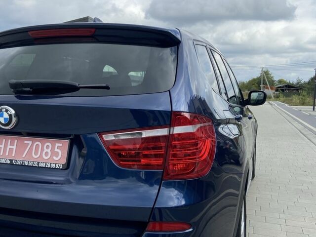 Синий БМВ Х3, объемом двигателя 2 л и пробегом 217 тыс. км за 12900 $, фото 3 на Automoto.ua