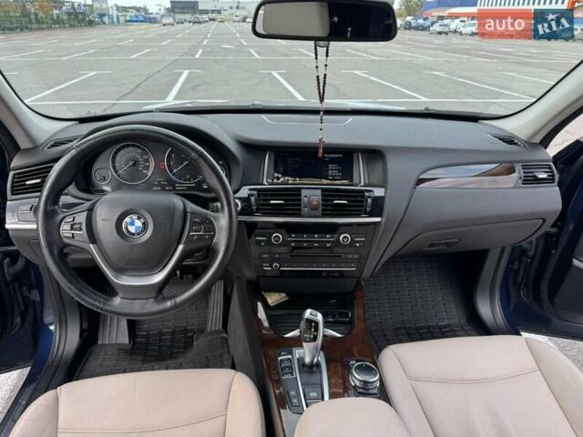 Синий БМВ Х3, объемом двигателя 2 л и пробегом 165 тыс. км за 15900 $, фото 9 на Automoto.ua