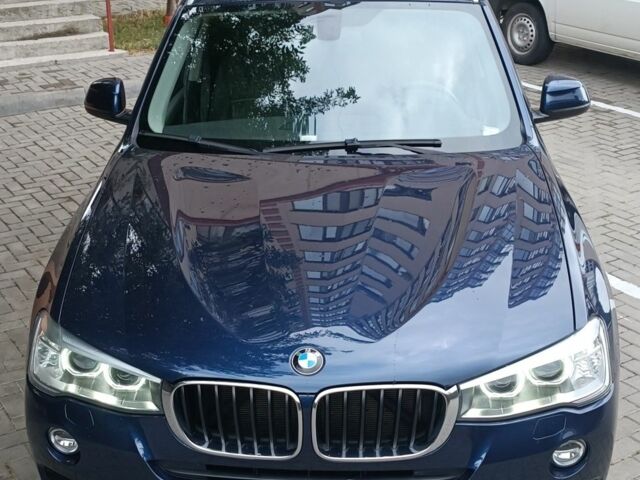 БМВ Х3 2014 в Луцке на Automoto.ua Синий БМВ Х3, объемом двигателя 2 л и пробегом 294 тыс. км за 17700 $, фото 6 на Automoto.ua
