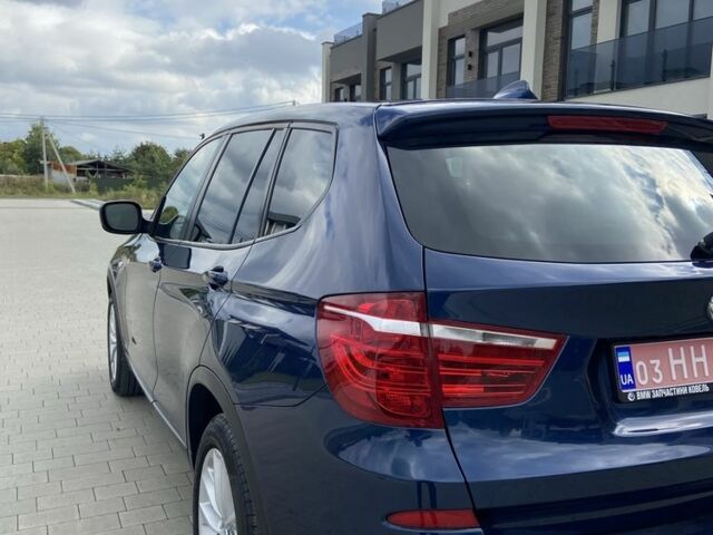 Синий БМВ Х3, объемом двигателя 2 л и пробегом 217 тыс. км за 12900 $, фото 4 на Automoto.ua