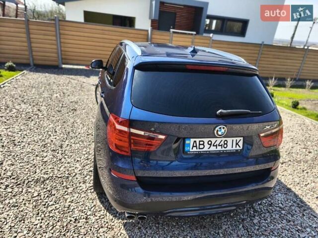 Синій БМВ Х3, об'ємом двигуна 2 л та пробігом 198 тис. км за 18400 $, фото 6 на Automoto.ua