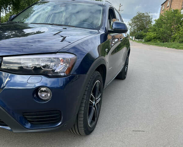 Синий БМВ Х3, объемом двигателя 2 л и пробегом 150 тыс. км за 18000 $, фото 1 на Automoto.ua