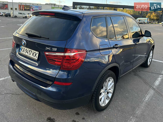 Синій БМВ Х3, об'ємом двигуна 2 л та пробігом 144 тис. км за 17500 $, фото 5 на Automoto.ua