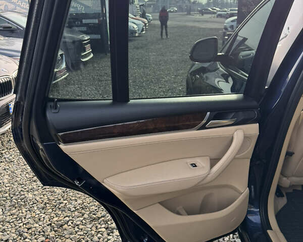 Синий БМВ Х3, объемом двигателя 2 л и пробегом 210 тыс. км за 20450 $, фото 20 на Automoto.ua