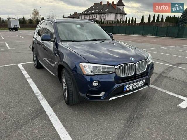 Синий БМВ Х3, объемом двигателя 2 л и пробегом 165 тыс. км за 15900 $, фото 7 на Automoto.ua