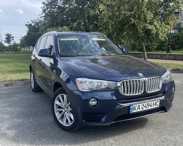 Синий БМВ Х3, объемом двигателя 2 л и пробегом 174 тыс. км за 17900 $, фото 2 на Automoto.ua