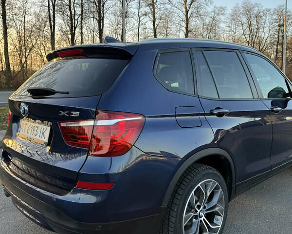 Синій БМВ Х3, об'ємом двигуна 2 л та пробігом 84 тис. км за 19900 $, фото 4 на Automoto.ua