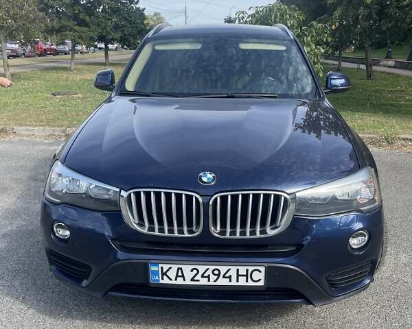 Синий БМВ Х3, объемом двигателя 2 л и пробегом 174 тыс. км за 17900 $, фото 1 на Automoto.ua