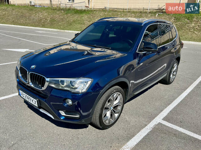 Синий БМВ Х3, объемом двигателя 2 л и пробегом 168 тыс. км за 19900 $, фото 3 на Automoto.ua