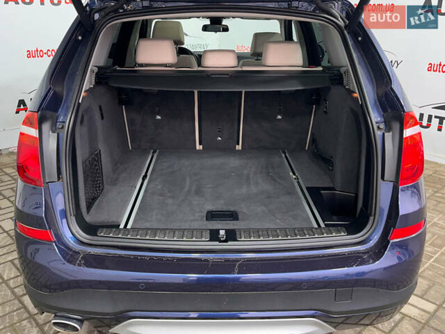 Синій БМВ Х3, об'ємом двигуна 2 л та пробігом 194 тис. км за 19950 $, фото 4 на Automoto.ua