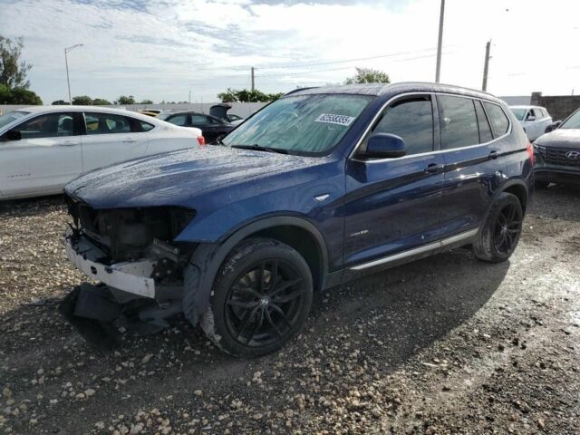 Синий БМВ Х3, объемом двигателя 2 л и пробегом 219 тыс. км за 283 $, фото 5 на Automoto.ua