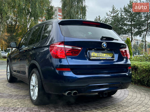Синий БМВ Х3, объемом двигателя 2 л и пробегом 176 тыс. км за 16750 $, фото 6 на Automoto.ua