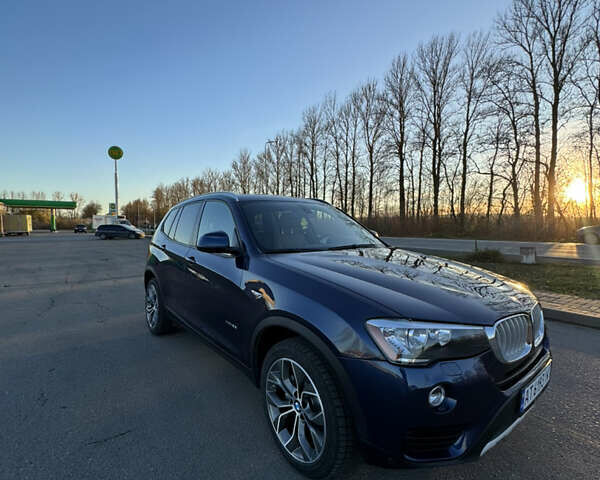 Синій БМВ Х3, об'ємом двигуна 2 л та пробігом 84 тис. км за 19900 $, фото 1 на Automoto.ua