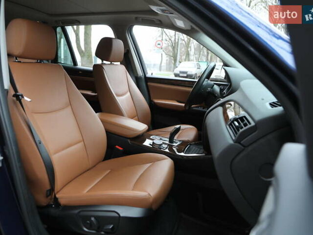 Синий БМВ Х3, объемом двигателя 3 л и пробегом 233 тыс. км за 17000 $, фото 9 на Automoto.ua