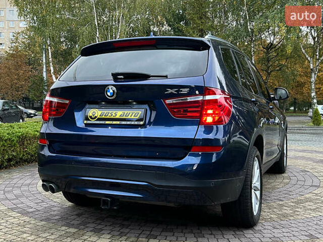 Синий БМВ Х3, объемом двигателя 2 л и пробегом 176 тыс. км за 16750 $, фото 4 на Automoto.ua