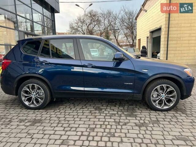 Синий БМВ Х3, объемом двигателя 2 л и пробегом 85 тыс. км за 20500 $, фото 7 на Automoto.ua