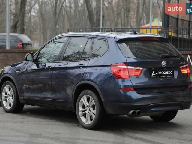 Синий БМВ Х3, объемом двигателя 3 л и пробегом 233 тыс. км за 17000 $, фото 5 на Automoto.ua