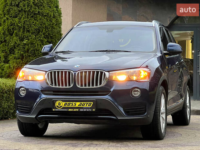 Синий БМВ Х3, объемом двигателя 2 л и пробегом 176 тыс. км за 16750 $, фото 2 на Automoto.ua