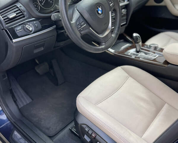 Синий БМВ Х3, объемом двигателя 2 л и пробегом 190 тыс. км за 15900 $, фото 7 на Automoto.ua