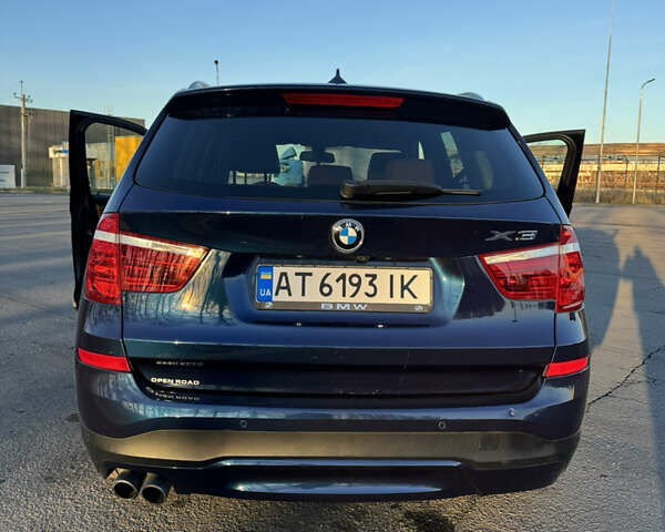 Синій БМВ Х3, об'ємом двигуна 2 л та пробігом 84 тис. км за 19900 $, фото 5 на Automoto.ua