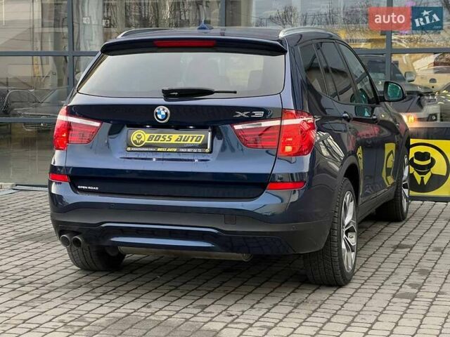 Синий БМВ Х3, объемом двигателя 2 л и пробегом 85 тыс. км за 20500 $, фото 6 на Automoto.ua