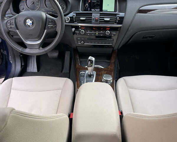 Синий БМВ Х3, объемом двигателя 2 л и пробегом 190 тыс. км за 15900 $, фото 14 на Automoto.ua