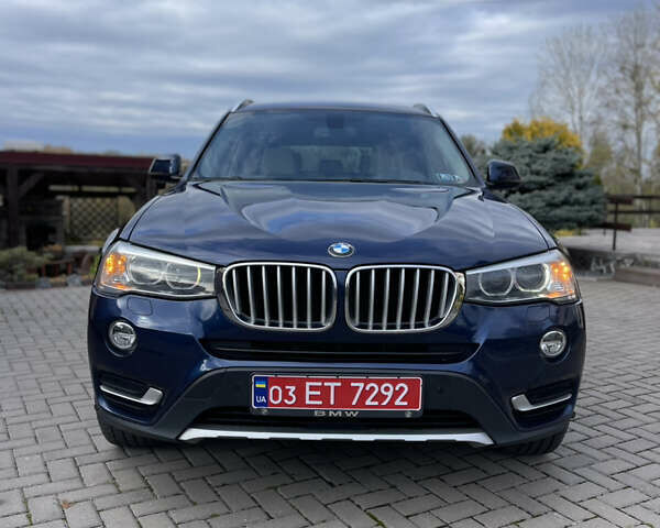 Синий БМВ Х3, объемом двигателя 2 л и пробегом 190 тыс. км за 15900 $, фото 2 на Automoto.ua