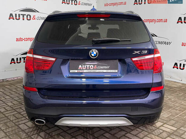 Синій БМВ Х3, об'ємом двигуна 2 л та пробігом 194 тис. км за 19950 $, фото 3 на Automoto.ua