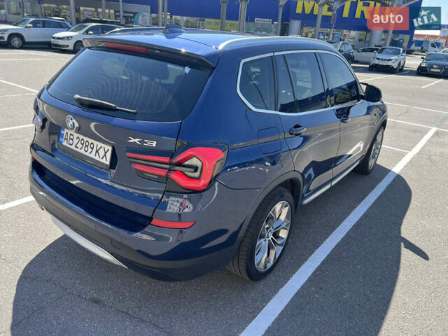 Синий БМВ Х3, объемом двигателя 2 л и пробегом 168 тыс. км за 19900 $, фото 7 на Automoto.ua