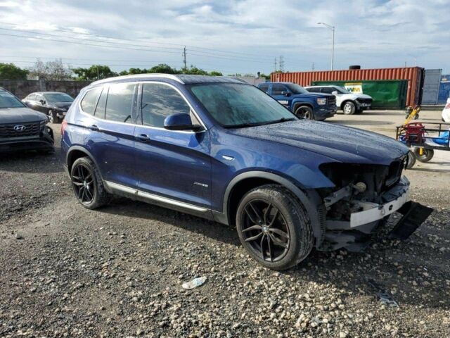 Синий БМВ Х3, объемом двигателя 2 л и пробегом 219 тыс. км за 283 $, фото 3 на Automoto.ua