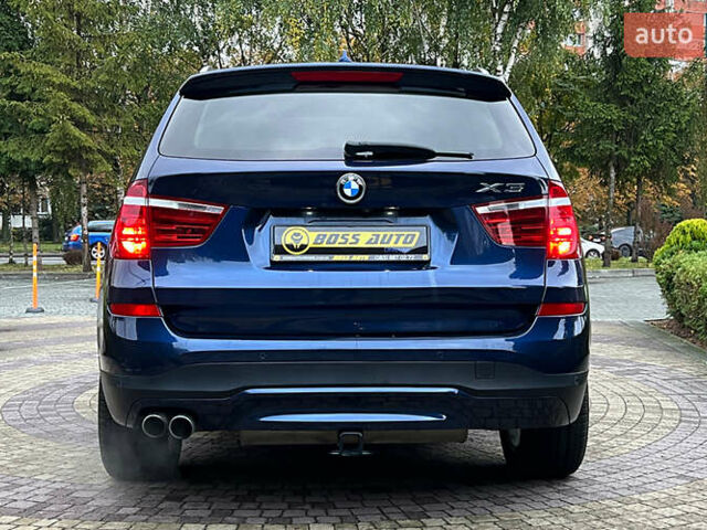 Синий БМВ Х3, объемом двигателя 2 л и пробегом 176 тыс. км за 16750 $, фото 5 на Automoto.ua