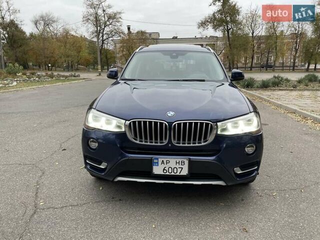 Синій БМВ Х3, об'ємом двигуна 3 л та пробігом 179 тис. км за 21000 $, фото 1 на Automoto.ua
