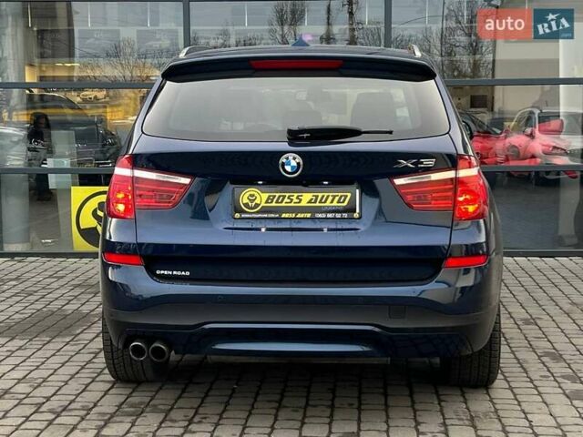 Синий БМВ Х3, объемом двигателя 2 л и пробегом 85 тыс. км за 20500 $, фото 5 на Automoto.ua