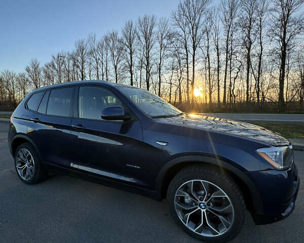 Синій БМВ Х3, об'ємом двигуна 2 л та пробігом 84 тис. км за 19900 $, фото 2 на Automoto.ua