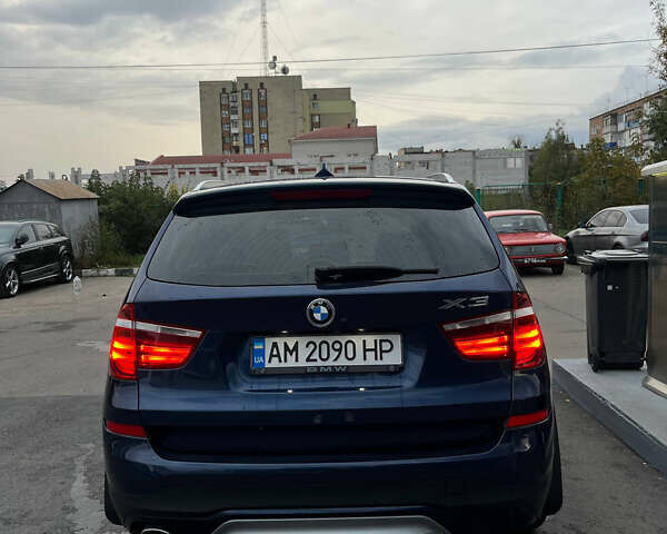 Синий БМВ Х3, объемом двигателя 2 л и пробегом 101 тыс. км за 25500 $, фото 11 на Automoto.ua