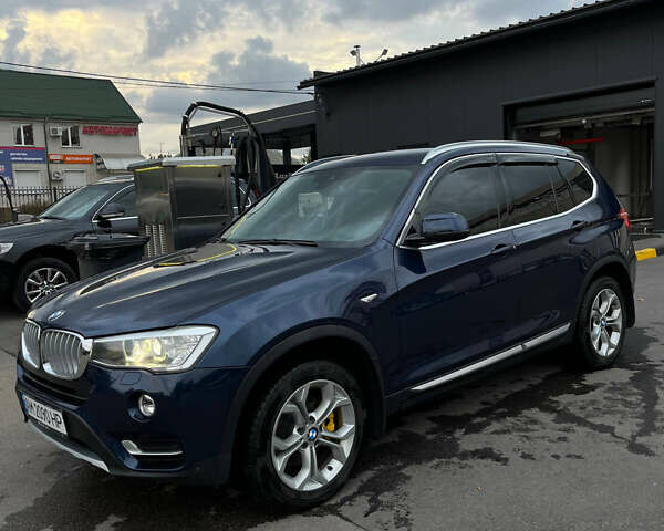 Синий БМВ Х3, объемом двигателя 2 л и пробегом 101 тыс. км за 25500 $, фото 1 на Automoto.ua