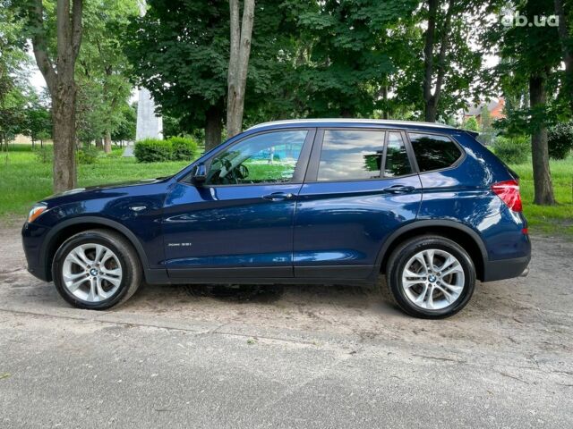 Синий БМВ Х3, объемом двигателя 3 л и пробегом 146 тыс. км за 24590 $, фото 15 на Automoto.ua