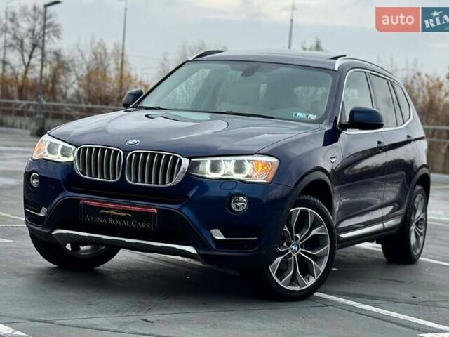 Синий БМВ Х3, объемом двигателя 2 л и пробегом 190 тыс. км за 14990 $, фото 5 на Automoto.ua