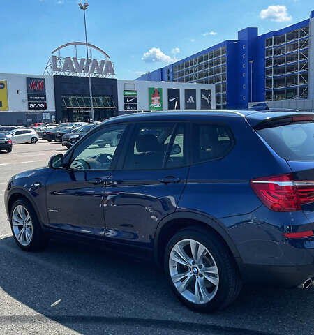 Синий БМВ Х3, объемом двигателя 2 л и пробегом 193 тыс. км за 21000 $, фото 1 на Automoto.ua