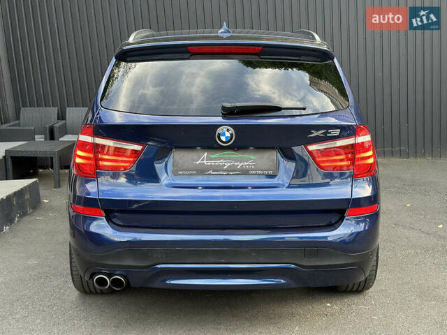 Синий БМВ Х3, объемом двигателя 2 л и пробегом 107 тыс. км за 18500 $, фото 3 на Automoto.ua