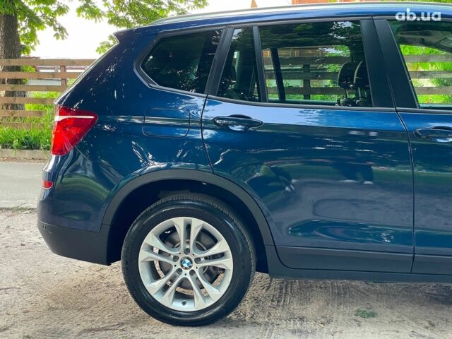 Синий БМВ Х3, объемом двигателя 3 л и пробегом 146 тыс. км за 24590 $, фото 8 на Automoto.ua