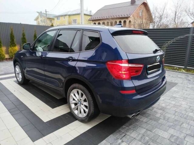 Синий БМВ Х3, объемом двигателя 2 л и пробегом 81 тыс. км за 19300 $, фото 3 на Automoto.ua