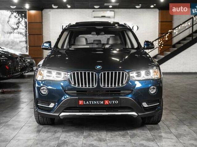 Синий БМВ Х3, объемом двигателя 2 л и пробегом 117 тыс. км за 18600 $, фото 14 на Automoto.ua
