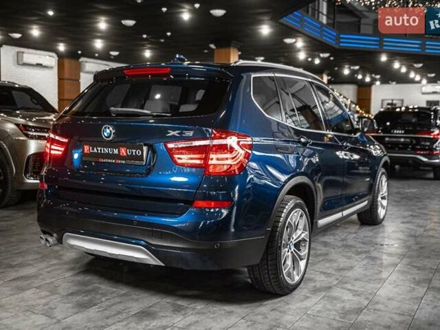 Синий БМВ Х3, объемом двигателя 2 л и пробегом 117 тыс. км за 18600 $, фото 10 на Automoto.ua