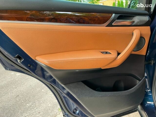 Синий БМВ Х3, объемом двигателя 3 л и пробегом 146 тыс. км за 24590 $, фото 17 на Automoto.ua